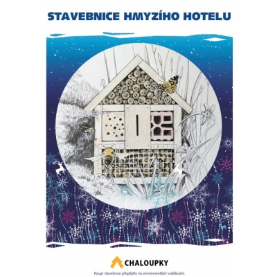 Stavebnice hmyzího hotelu - zimní edice